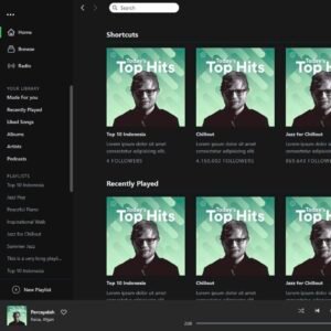 [SOURCE CODE] UI Design Spotify Clone with Laravel and Tailwind CSS